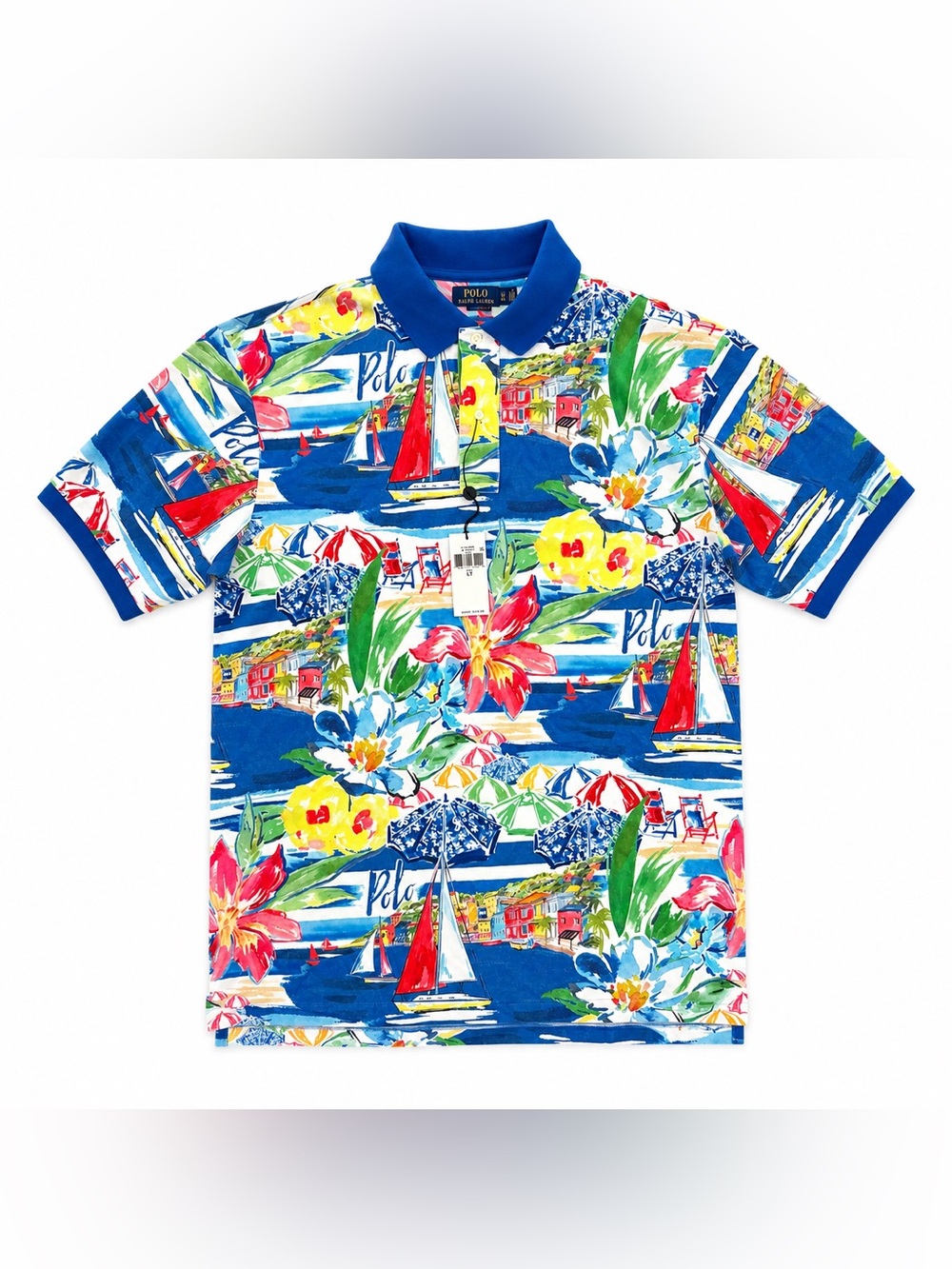 Polo Ralph Lauren Classics Performance Polo Shirt - Mens Size L-Tall